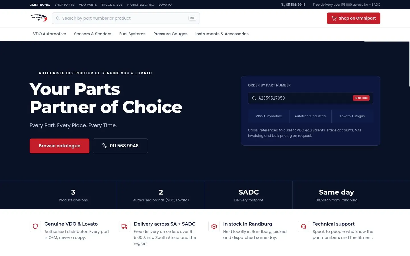 The Omnitronix home page